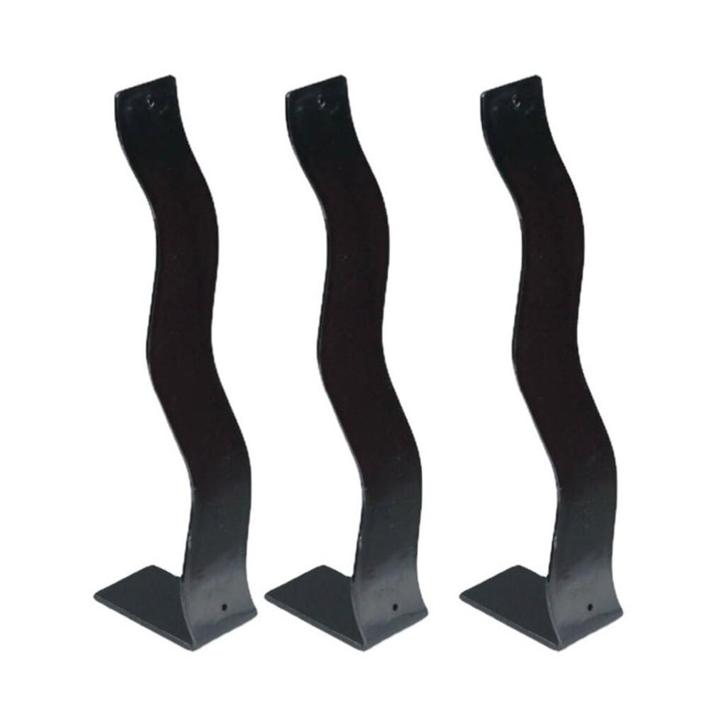 Cabilock 3PCS Acrylic Hair Clip Organizer Holder Hair Clip Display Stand Hair Accessories Organizer Professional Hair Clips Acrylic Hair Clip Storage Rack Hair Barrette Display Stand Organizer Black