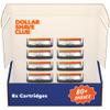 Dollar Shave Club | 6 Blade Razor Refills (8 Pack) | 6 Stainless Steel Blades for a Close & Comfortable Shave view 1