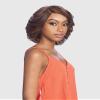 VANESSA Party Lace 6 inch Deep J-Curved Medium Short Length Wavy Style Heat Wave Synthetic Fashion Wig -DJ VESA (SP427) view 2