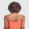 VANESSA Party Lace 6 inch Deep J-Curved Medium Short Length Wavy Style Heat Wave Synthetic Fashion Wig -DJ VESA (SP427) view 4