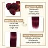15A Brazilian Bundles Human Hair 100% Unprocessed Virgin Remi Human Hair Straight 3 bundles straight (99J, 20 22 24) view 3