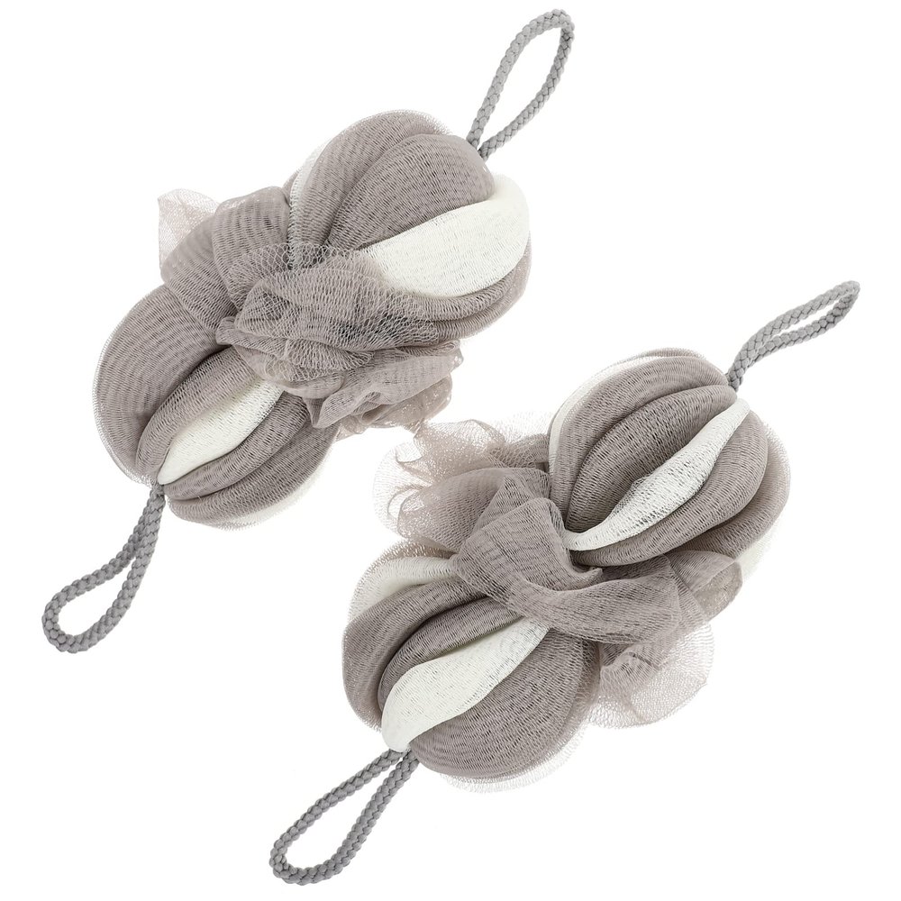 2pcs Long Bath Flower Lovely Bath Flowers ing Shower Supplies Room Shower Balls Mesh s Mesh Balls Foaming s Tools s