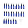 SHUILING 1oz Small Spray Bottle, Blue Empty Refillable Fine Mist Spray Bottles Mini Travel Bottle Set, Sprayer Bottles Cosmetic Liquid Containers Liquid for Essential Oils, with Funnel (24PCS) view 1