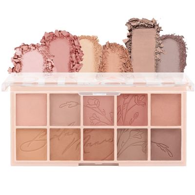 AMY'S DIARY 12Color Light Pink Purple Eyeshadow Palette, Long-Lasting, and Highly Pigmented. Elevate Your Eye Makeup Unleash Your Unique Style (Nude Pink)