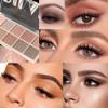 AMY'S DIARY 12Color Light Pink Purple Eyeshadow Palette, Long-Lasting, and Highly Pigmented. Elevate Your Eye Makeup Unleash Your Unique Style (Nude Pink) view 2