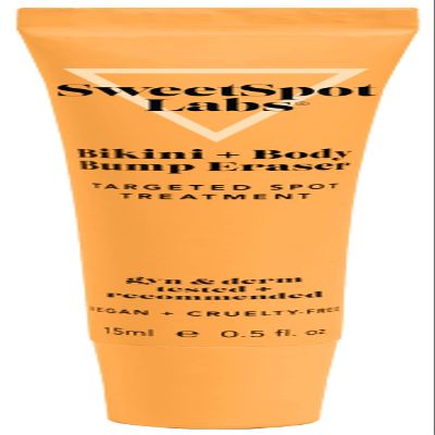 SweetSpot Labs Bikini & Body Bump Eraser | Treat Razor Bumps & Dark Spots | With Essential Ingredients Niacinamide & Bentonite Clay | 0.5 oz