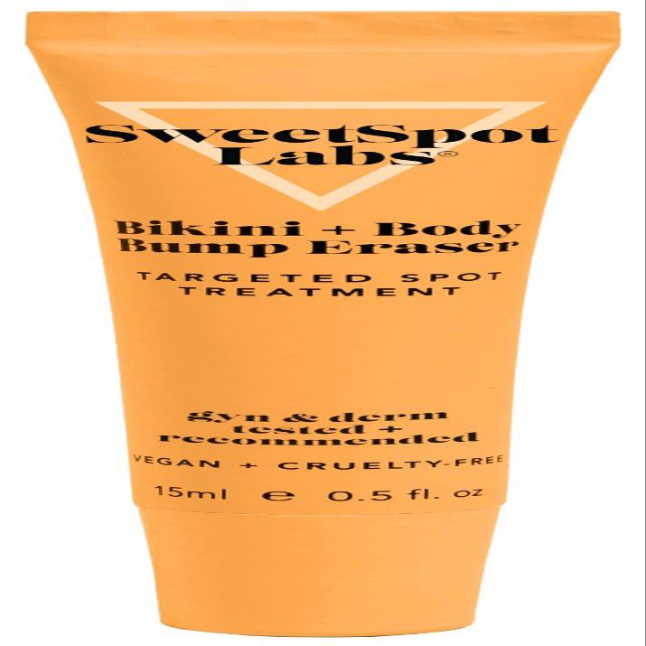 SweetSpot Labs Bikini & Body Bump Eraser | Treat Razor Bumps & Dark Spots | With Essential Ingredients Niacinamide & Bentonite Clay | 0.5 oz