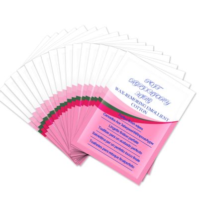 20PCS Wax Removal Wipes, Vitamin E Waxing Finishing Wipes,Used to Wax Removal, After Wax Care