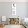 Jaxson Rea "Eye Chart Gallery Wrapped Canvas by Gigi Louise, 24" x 48" view 3