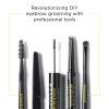 Arches & Halos Brow Sculpting Set - Dual Ended Brush With Brow Building Pomade In Neutral Brown - Define, Brush And Blend Brows - Easily Fill, Sculpt Sleek Eyebrows - Vegan, Cruelty Free Makeup - 2 Pc view 4