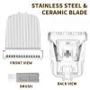AREYZIN Ceramic Blade Head Replacement Compatible with BG200 BG210 BG220 Electric Bikini Trimmer Groin Hair Trimmer (White) view 2