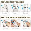 AREYZIN Ceramic Blade Head Replacement Compatible with BG200 BG210 BG220 Electric Bikini Trimmer Groin Hair Trimmer (White) view 4