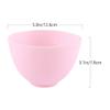 FOMIYES 3Pcs Silicone Facial Mixing Bowl Facemask Bowl Cosmetic Beauty Tools for Home Salon Spa Face Skin Applicator Bowl view 2