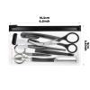 Eyebrow Razor Kit, 9 in 1 Professional Eyebrow Grooming Set for Women and Men, Including 3 Razors Trimmer,1 Tweezer,2 Scissors,2 Replacement Blades,1 Storage Bag view 2