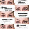 Eyebrow Razor Kit, 9 in 1 Professional Eyebrow Grooming Set for Women and Men, Including 3 Razors Trimmer,1 Tweezer,2 Scissors,2 Replacement Blades,1 Storage Bag view 3