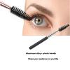 Eyebrow Razor Kit, 11 in 1 Professional Eyebrow Grooming Set, Including 3 Razors Trimmer,1 Tweezer,2 Scissors,2 Replacement Blades,1 Eyelashes Roller,1 Eyebrow Brush,1 Storage Bag view 4