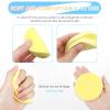 120 Pieces Facial Sponge Compressed,Professional Makeup Removal Sponge,Round Face Cleaning Sponge for Spa,Exfoliating,Mask(Yellow,Pink,Blue) view 4
