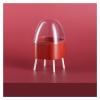 ASFD Makeup Case Lid Beauty Makeup Sponge Egg Holder Drying Stand Storage Egg Powder Puff Display Stand Dustproof Organizer for Drawer (Color : Red) view 1