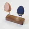 ASFD Makeup Case Wood Beauty Sponge Blender Holder Makeup Sponge Drying Stand Powder Puff Makeup Sponge Egg Display Stand Organizer for Drawer (Color : Brown 2) view 4