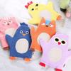 Towels 4pcs Cartoon Bath Shower Gloves Bath Sponge Animal- Design Bathing Mitt Loofah Soft Wash Sponge Body Scrubber for Body Scrub view 3