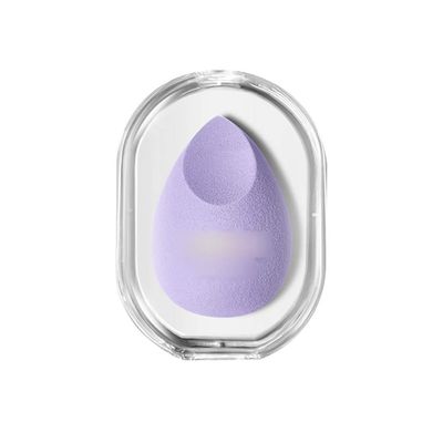 ASFD Makeup Case Lid Beauty Sponge Makeup Sponge Drying Stand Storage Egg Powder Puff Display Stand Portable Organizer for Drawer (Color : Purple)