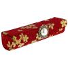 Lurrose Floral Lipstick Case Holder, Fluff Portable Lipstick Holder Lipstick Storage Containers Cosmetic Storage Kit Lipstick Holder with Mirror for Purse, 1pc (Red) view 1