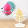 ASFD Makeup Case Spinning Beauty Sponge Egg Holder Makeup Sponge Egg Display Drying Stand Storage Egg Powder Puff Organizer for Drawer (Color : White) view 2