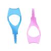 2 Pcs Eyelash Comb Tool Dual Ended Mascara Applicator with Upper and Lower Lash Separator Professional Makeup Tools for Women Girls (Pink + Blue) view 1