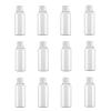 12 Pcs 30ml 1oz Plastic Empty Bottles Travel Size Containers with Lids Leak Proof Small Cosmetic Jars for Lotion Shampoo Cream Toiletries view 1
