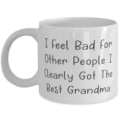 Mother's Day Funny Gifts for Grandma, Unique Gifts from Granddaughter, Best Grandma 11oz or 15oz Mug