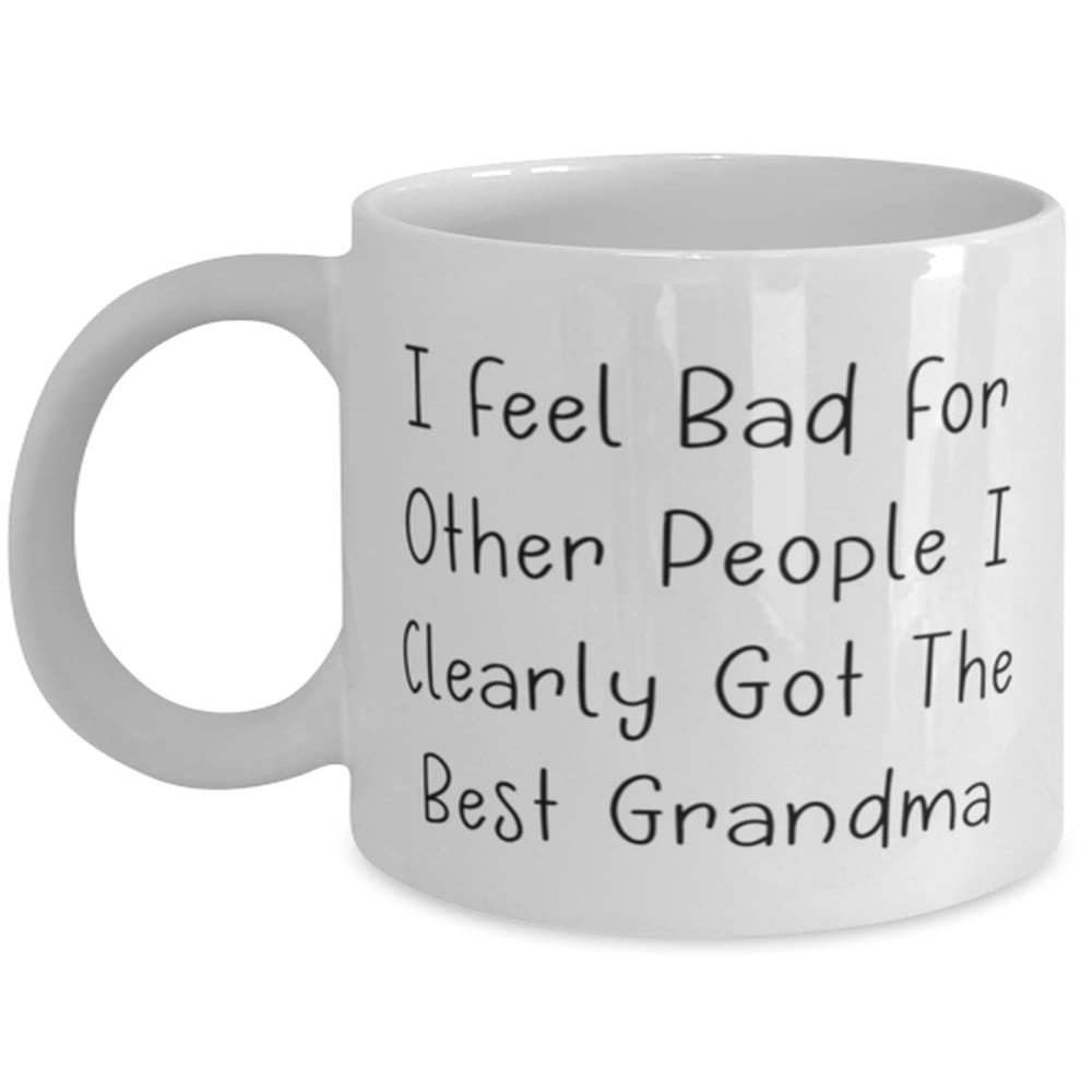 Mother's Day Funny Gifts for Grandma, Unique Gifts from Granddaughter, Best Grandma 11oz or 15oz Mug