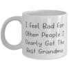 Mother's Day Funny Gifts for Grandma, Unique Gifts from Granddaughter, Best Grandma 11oz or 15oz Mug view 1