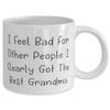 Mother's Day Funny Gifts for Grandma, Unique Gifts from Granddaughter, Best Grandma 11oz or 15oz Mug view 2