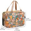 Sxdthy Woman Large Travel Toiletry Bag,Portable Makeup Organizer with Handle,Wash Bag Make Up Organizer Bag view 2