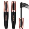 2 Pack 4D Silk Fiber Lash Mascara, Long Lasting Eyelashes, Lengthening and Thick, Waterproof & Smudge-Proof, All Day Exquisitely Full view 1