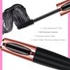 2 Pack 4D Silk Fiber Lash Mascara, Long Lasting Eyelashes, Lengthening and Thick, Waterproof & Smudge-Proof, All Day Exquisitely Full view 3