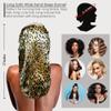 2 Pieces Long Silky Satin Sleep Bonnet for Curly Hair, Long Dreadlocks and Braids Hair Bonnets for Hair Care view 3