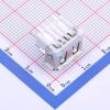 10 Pcs AF/10.6 Short Body High Current Front Roller Foot Rear Harpoon Foot Sided Copper Shell PBT White Glue 10.5DIP USB Connector Plug-in Type-A 912-212A101CD10200 view 2