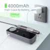 SAVILAND Electric Nail Drill 35000RPM: Portable Nail File Rechargeable Grey Nail Buffer Manicure Pedicure Tools Nail Supplies Kit Set Professional Acrylic with Everything for Nail Care Nail Art view 4