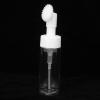 01 02 015 Foam Bottle with Brush, Round Concave Bottom, Silicone Brush Head for Facial Cleanser (#1) view 3