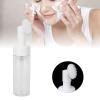 01 02 015 Foam Bottle with Brush, Round Concave Bottom, Silicone Brush Head for Facial Cleanser (#1) view 4