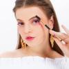 Docolor Eyebrow Brush Duo Eyebrow Spoolie 3Pcs Professional Angled Eye Brow Brush Perfect for Lining and Shaping Brows, Spoolie for Brows or Lashes Black view 4