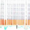 20Pcs Kabuki Brushes Makeup Brush Set Eye Cosmetic Makeup Brushes Premium Synthetic Foundation Face Powder Blush Eyeshadow Makeup Brushes Kit view 2