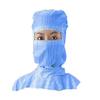AS ONE As Pure Clean Suit Hood (Eyelash Type) Blue LL (Clean Cleaned) / 1-2318-04-77 view 1