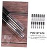 Beaupretty 1set Refillable Mascara Tubes Empty Eyelash Bottles with Funnel Compact Design for Travel and Storage for Mascara and Eyelash with Caps view 2