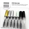 Beaupretty 1set Refillable Mascara Tubes Empty Eyelash Bottles with Funnel Compact Design for Travel and Storage for Mascara and Eyelash with Caps view 4