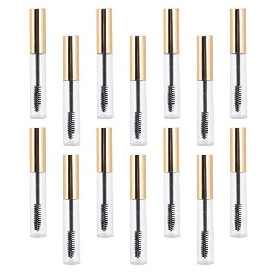 Beaupretty 1set Empty Mascara Bottles with Funnels Portable Eyelash Containers for Travel Storage for Mascara and Eyelash Products Transparent Design for Easy Viewing