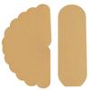 Stainless Steel Pedi File Refill, 180 Grit,Yellow - Pedicure Refill Pads - Foot Rasp Pad with Removable Glue,Size 5.2" L x 1.7" W view 1