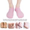 2pcs Moisturizing Socks, Foot Spa Gel Silicone Socks for Women, Extra Soft Gel Socks Gel Spa Socks for Dry Cracked Feet for Home, Repairing Rough Skin Essential Oil Gel Layer view 2