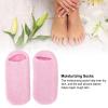 2pcs Moisturizing Socks, Foot Spa Gel Silicone Socks for Women, Extra Soft Gel Socks Gel Spa Socks for Dry Cracked Feet for Home, Repairing Rough Skin Essential Oil Gel Layer view 4